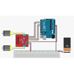 L298n Motor Sürücü Kartı