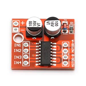 L298n Mini 2 Yönlü Motor Sürücü İleri Ve Geri Pwm Hız Regülatörü Dual H-bridge Stepper Motor