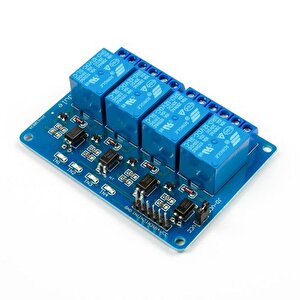 4 Yönlü Röle Optocoupler Gösterge Işıklı Output 12v