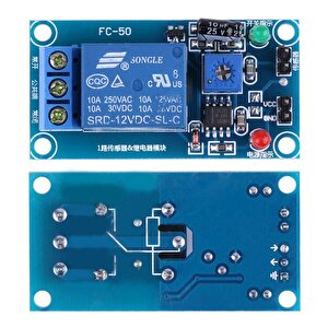 12v Toprak Nem Sensör Rölesi Ayarlı Nem Otomatil Sulama Ayar Kartı