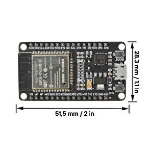 Wifi+bluetooth Esp-32 Esp-32s Wifi Ve Bluetooth Geliştirme Kartı
