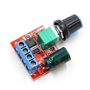Pwm Dc Motor Hız Ayarlayıcı 5v-35v Speed Regulator Switch 5a Switch Function Led Dimmer