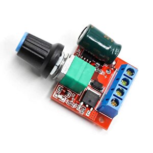 Pwm Dc Motor Hız Ayarlayıcı 5v-35v Speed Regulator Switch 5a Switch Function Led Dimmer