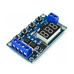 Dual Mos 12 24v Zaman Ayarlı Geciktirmeli Led Ekran Zaman Rölesi