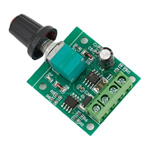 Pwm Dc Motor Hız Ayarlayıcı 1.8v 3v 5v 6v 12v Hız Regülator Düğmesi 2a 1803bk