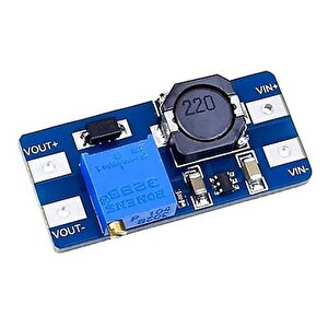 Mt3608 2a Dc-dc Ayarlanabilir Yükselteç Modül 2-24v To 5/9/12/-28v