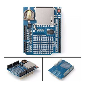 Data Kayıt Sd Kartlı Data Logging Shield Reset Butonlu
