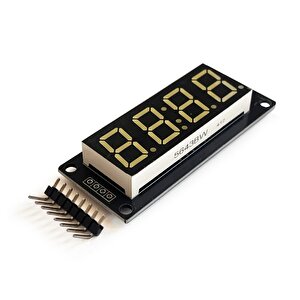 4 Basamaklı Led Gösterge Modülü 7-segment Tm1637