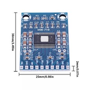 Xh-m562 Tpa3116d2 Mini Dijital Stereo Audio Amfi Kartı Class D Dual 50w