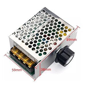 4000w Scr Elektronik Voltaj Regülatör Modülü Yüksek Güç