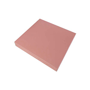 Karton Çikolata Kutusu 16 Lı Separatörlü 23.5 X 22.5 Cm   Pembe