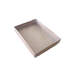 Asetat Kapaklı Karton Yasin Ve Tespih Kutusu 10.5x14.5x2(25 Adet)  Kraft