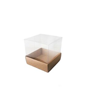 Asetat Kutu Altı Karton 6x6x6 Cm (25 Adet)  Kraft