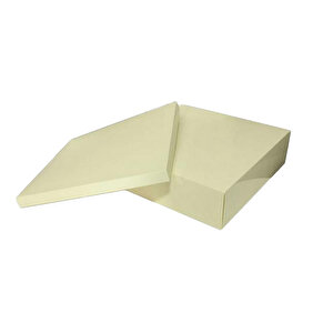 Komple Karton Kutu 35x35x10 Cm (10 Adet)  Krem