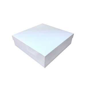 Komple Karton Kutu 30x30x10 Cm (10 Adet)  Beyaz