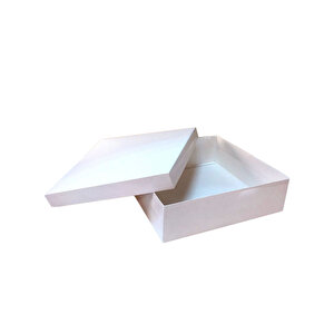 Komple Karton Kutu 30x30x10 Cm (10 Adet)  Beyaz