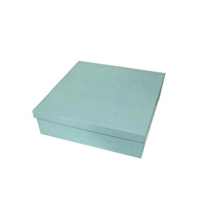 Komple Karton Kutu 30x30x10 Cm (10 Adet)  Mavi