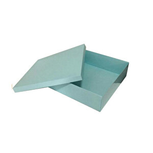 Komple Karton Kutu 30x30x10 Cm (10 Adet)  Mavi