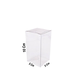 Asetat Kutu 5x5x10 Cm (50 Adet)