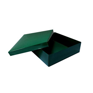 Komple Karton Kutu 30x30x10 Cm (10 Adet)  Yeşil