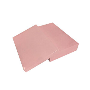 Komple Karton Kutu 26x40x7.5 Cm (10 Adet)  Pembe