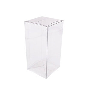 Komple Asetat Kutu Otomatik Model 10x10x14 Cm (25 Adet)