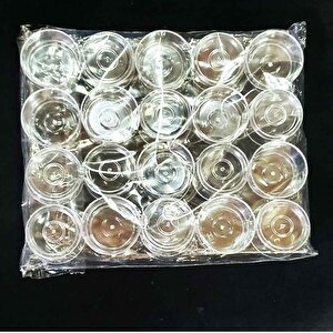 Mika Kutu Mumluk 2.5x5 Cm (20 Adet)
