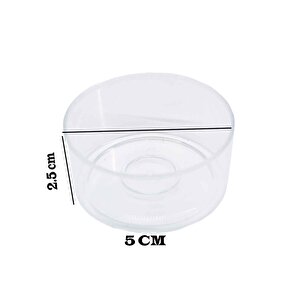 Mika Kutu Mumluk 2.5x5 Cm (20 Adet)