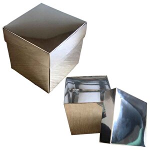 Komple Karton Kutu 10x10x10 (10 Adet )  Gümüş