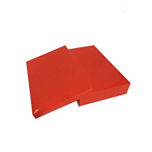 Komple Karton Kutu 26x40x7.5 Cm (10 Adet)  Kırmızı