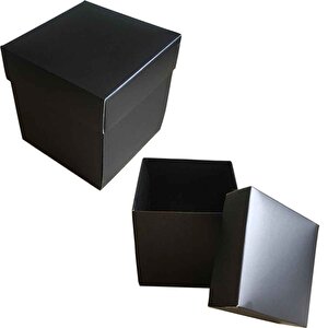Komple Karton Kutu 10x10x10 (10 Adet )  Siyah