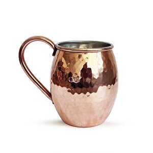 El Dövmesi Bakır Kupa Bardak Moscow Mule Mug