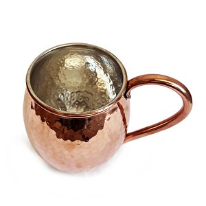 El Dövmesi Bakır Kupa Bardak Moscow Mule Mug