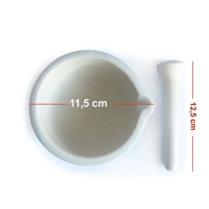 Achem Porselen Havan 150ml