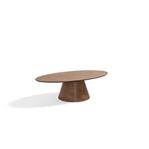 Oslo Meşe Oval Orta Sehpa