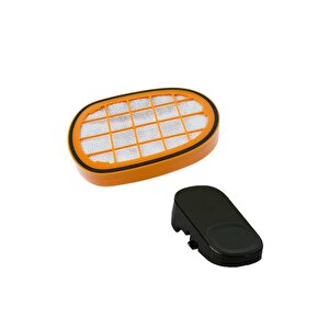 Philips Xc7043/01 Speedpro Max Dikey Şarjlı Süpürge Hepa Filtre Ve Buton Seti