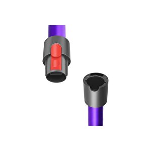 Dyson V10 Absolute Cyclone Ile Uyumlu Süpürge Borusu Mor