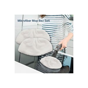 Karcher Sc2, Sc3, Sc4, Sc5 Ile Uyumlu Mikrofiber Bez Seti 2'li