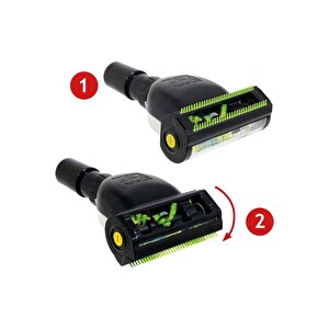Elektrikli Süpürge, Tekstil & Evcil Hayvan Tüy Temizleme Mini Turbo Başlığı 35 Mm