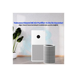 Xiaomi Smart 4 Lite Hava Temizleyici Ile Uyumlu Filtre