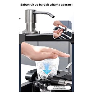 Dijital Akıllı Eviye Seti Smart Evye Ve Musluk Full Set