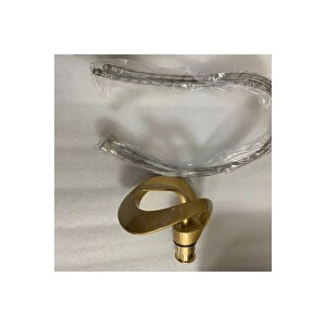Lüks Gold Altın Şelale Lavabo Bataryası