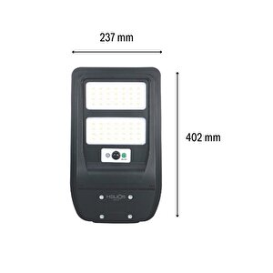 Huzur Elektrik Solar Led Sokak Armatürü 200w Ip65 Beyaz Işık