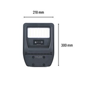 Huzur Elektrik Solar Led Sokak Armatürü 100w Ip65 Beyaz Işık