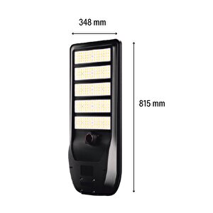 Huzur Elektrik Solar Led Sokak Armatürü 1000w Ip65 Beyaz Işık
