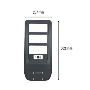 Huzur Elektrik Solar Led Sokak Armatürü 300w Ip65 Beyaz Işık