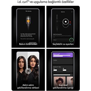 Airwrap I.d.™ Saç Şekillendirme Ve Kurutma Seti - Kıvırcık+bukleli (vinca Mavisi/topaz)