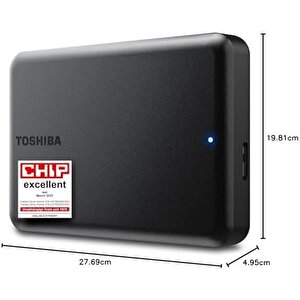 Canvio Partner 2 Tb Taşınabilir 2, 5 Inç Harici Hdd, Usb 3.2 Gen 1, Mac Ve Windows Ile Uyumlu, Usb Ile Çalışır