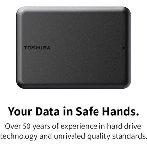 Toshiba Canvio Partner 2 Tb Taşınabilir 2, 5 Inç Harici Hdd, Usb 3.2 Gen 1, Mac Ve Windows Ile Uyumlu, Usb Ile Çalışır