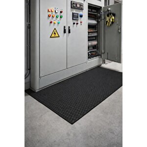 İzole Halı Yalıtkan Paspas 5mm 40 Kv 100x100 Cm (siyah) Sertifikalı